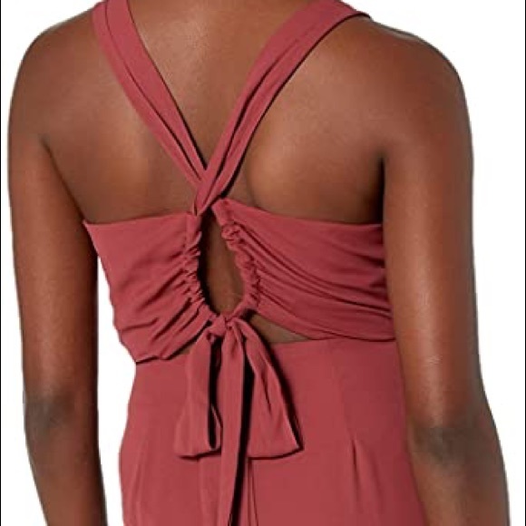 BCBG Cutout Crisscross Back Jumpsuit - Picture 6 of 13